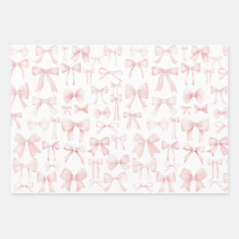 Hoja De Papel De Regalo patrón de arcos rosados