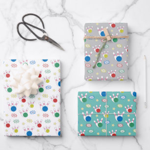 Hoja De Papel De Regalo Patrón de bolas