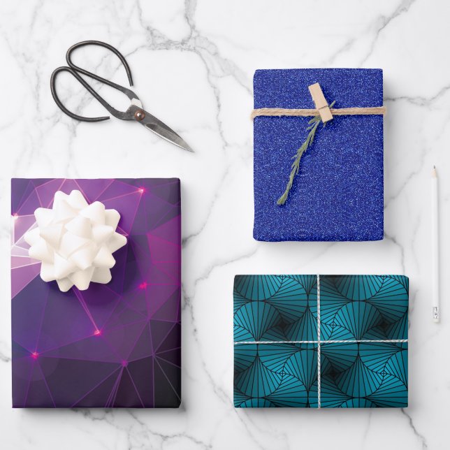 Hoja De Papel De Regalo Patrón de colección (Anverso)