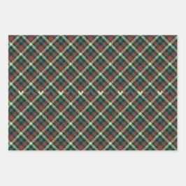 Hoja De Papel De Regalo Patrón de color multicolor elegante festivo