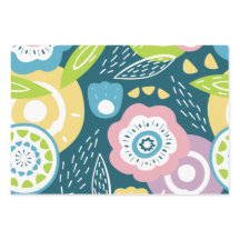 Patrón de flor abstracto colorido