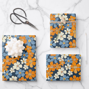 Hoja De Papel De Regalo Patrón de flores de Ditsy