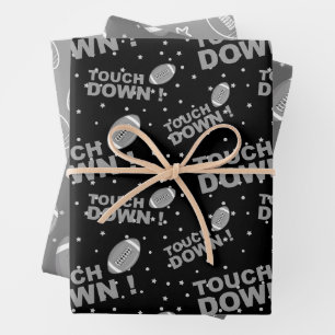 Hoja De Papel De Regalo Patrón de fútbol