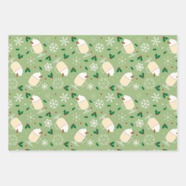 Hoja De Papel De Regalo Patrón de huevos