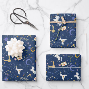 Hoja De Papel De Regalo Patrón de icono de solsticio de verano de HARRY PO