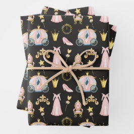 Hoja De Papel De Regalo Patrón de reino mágico