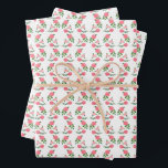 Hoja De Papel De Regalo Patrón de Rosas de té dulce floral suave<br><div class="desc">¡Diseño pintado a mano para ti! Cambie también los colores de fondo. Revisa mi tienda por más colores y diseños o hazme saber si quieres algo personalizado. ¡Gracias por comprar conmigo!</div>