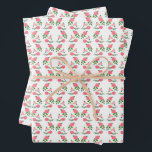 Hoja De Papel De Regalo Patrón de Rosas de té dulce floral suave<br><div class="desc">¡Diseño pintado a mano para ti! Cambie también los colores de fondo. Revisa mi tienda por más colores y diseños o hazme saber si quieres algo personalizado. ¡Gracias por comprar conmigo!</div>