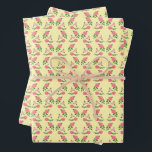 Hoja De Papel De Regalo Patrón de Rosas de té dulce floral suave<br><div class="desc">¡Diseño pintado a mano para ti! Cambie también los colores de fondo. Revisa mi tienda por más colores y diseños o hazme saber si quieres algo personalizado. ¡Gracias por comprar conmigo!</div>