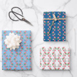 Hoja De Papel De Regalo Patrón de Rosas de Té Floral Femenino Dulce Cute<br><div class="desc">¡Diseño pintado a mano para ti! Cambia los colores de fondo también. Revisa mi tienda para más colores y diseños o házmelo saber si deseas algo personalizado. ¡Gracias por comprar conmigo!</div>
