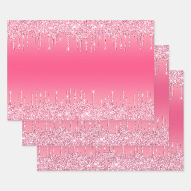 Hoja De Papel De Regalo Patrón de sandía (Set)