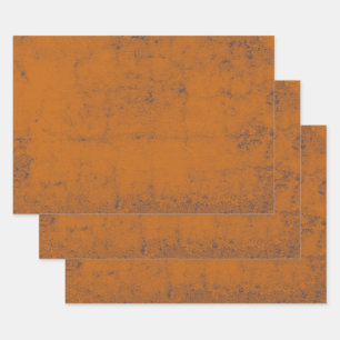 Hoja De Papel De Regalo Patrón de textura de descomposición de Naranja d