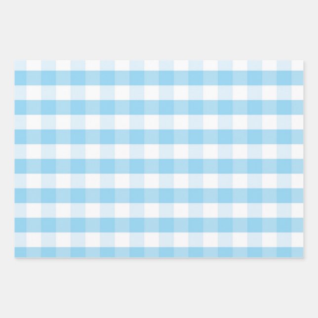 Hoja De Papel De Regalo Patrón de verificación (Anverso)