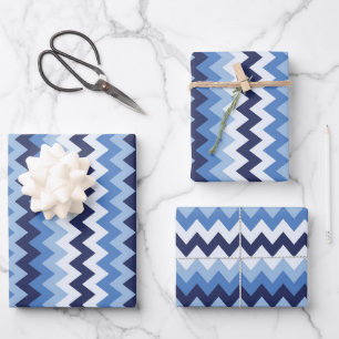 Hoja De Papel De Regalo Patrón de zigzag 1