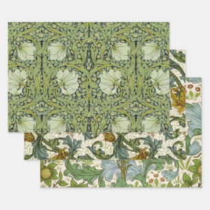 Hoja De Papel De Regalo Patrón floral vintage de William Morris Pimpernel