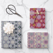 Patrón geométrico suave de color