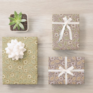 Hoja De Papel De Regalo Patrón Morris Floral Vintage Christchurch
