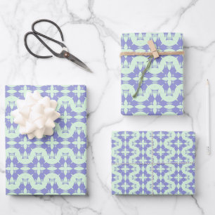 Hoja De Papel De Regalo Patrón Pastel Purpliana 5