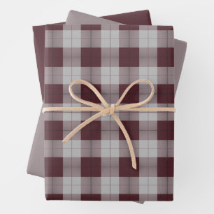 Hoja De Papel De Regalo Patrón quemado de grano con coordenadas