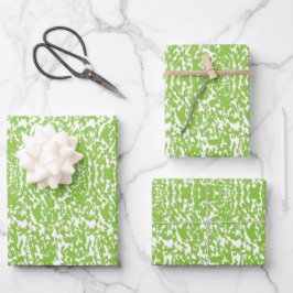Hoja De Papel De Regalo Patrón Verde Lima Grunge - Decoración Abstracta de