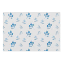 Patrón Vintage de equitación