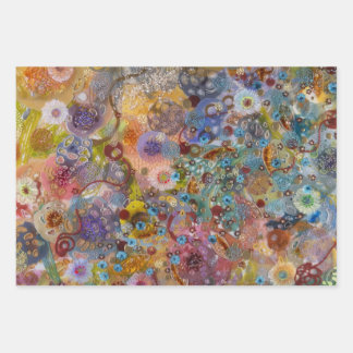 Hoja De Papel De Regalo Patrones abstractos