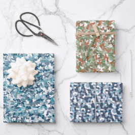Hoja De Papel De Regalo Patrones de camuflaje