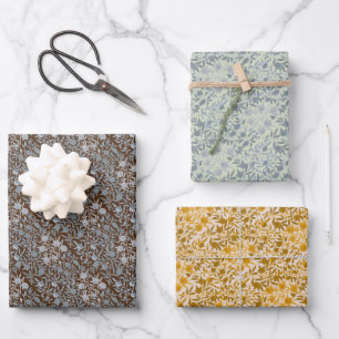 Hoja De Papel De Regalo Patrones italianos.