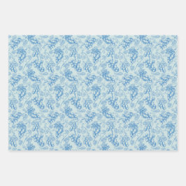 Hoja De Papel De Regalo Patrones italianos.