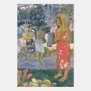 Hoja De Papel De Regalo Paul Gauguin - Hail Mary / Ia Orana Maria