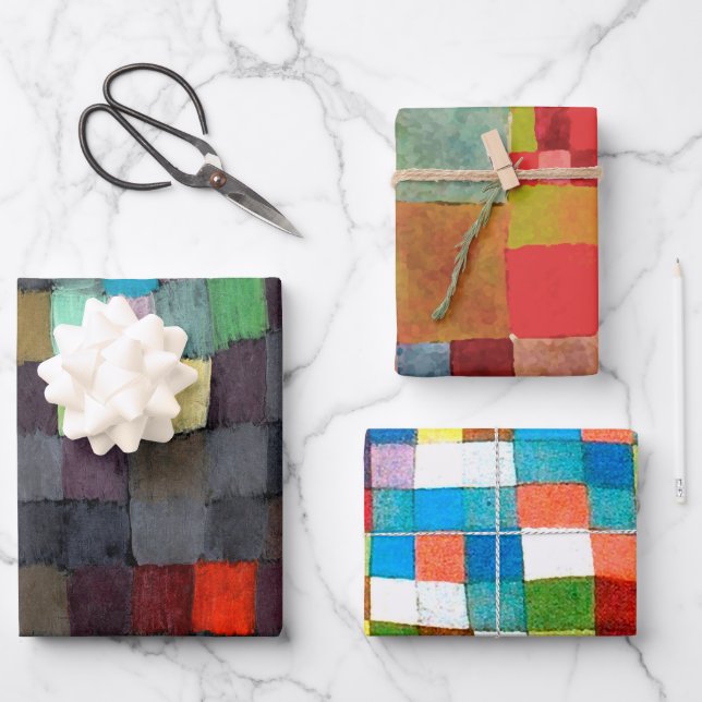 Hoja De Papel De Regalo Paul Klee Pack (Anverso)