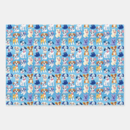 Hoja De Papel De Regalo Paw Friends