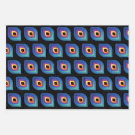 Hoja De Papel De Regalo Peacock Flame (Pattern)