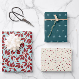 Hoja De Papel De Regalo Pear Tree Holiday