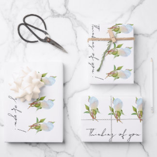 Hoja De Papel De Regalo ¡Pensando en ti!