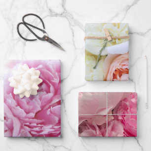 Hoja De Papel De Regalo Peonies