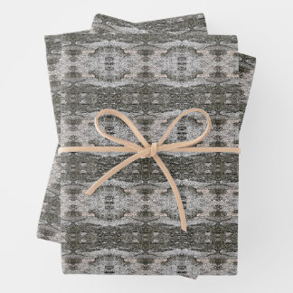 Hoja De Papel De Regalo Peril Tree Bark Patterned