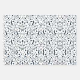 HOJA DE PAPEL DE REGALO PERRO