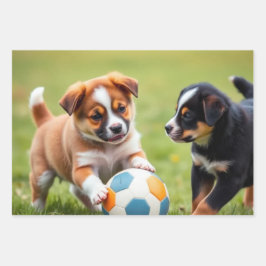 Hoja De Papel De Regalo Perro / Cachorro