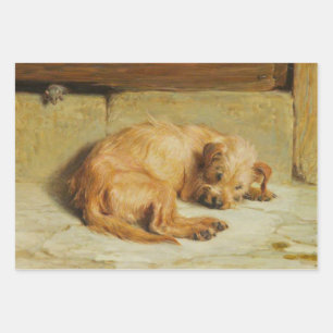 Hoja De Papel De Regalo Perro English Cocker Spaniel (por Briton Rivière)