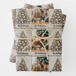 Hoja De Papel De Regalo Personalised Photo Christmas Wrapping Paper