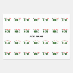 HOJA DE PAPEL DE REGALO PERSONALIZABLE MODERNO ESTILO BLANCO VERIFICADO MA