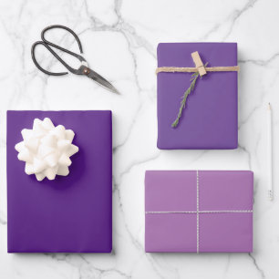 Hoja De Papel De Regalo Personalizado Estilo Moderno Color sólido Matar pú