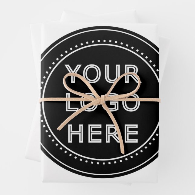 Hoja De Papel De Regalo personalizado, moderno, Minimalista y elegante (In situ)