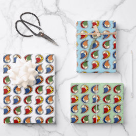 Hoja De Papel De Regalo Petal Paisley Rhythm