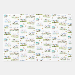 Hoja De Papel De Regalo Pferde Geschenkpapier für Pferdemädchen