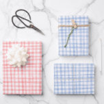 Hoja De Papel De Regalo Picnic Rojo Azul Cute Moderno de Gingham<br><div class="desc">¡Un lindo personalizado perfecto para un fiesta divertido! ¡La mano hizo arte para ti! Perfecto para un brunch veraniego o una ducha de novia con temática de picnic, una fiesta de soltera, una fiesta de compromiso o un cumpleaños. ¡TODO PERSONALIZABLE! Haga clic en "editar usando la herramienta de diseño" para...</div>
