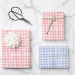 Hoja De Papel De Regalo Picnic Rojo Azul Cute Moderno de Gingham<br><div class="desc">¡Un lindo personalizado perfecto para un fiesta divertido! ¡La mano hizo arte para ti! Perfecto para un brunch veraniego o una ducha de novia con temática de picnic, una fiesta de soltera, una fiesta de compromiso o un cumpleaños. ¡TODO PERSONALIZABLE! Haga clic en "editar usando la herramienta de diseño" para...</div>