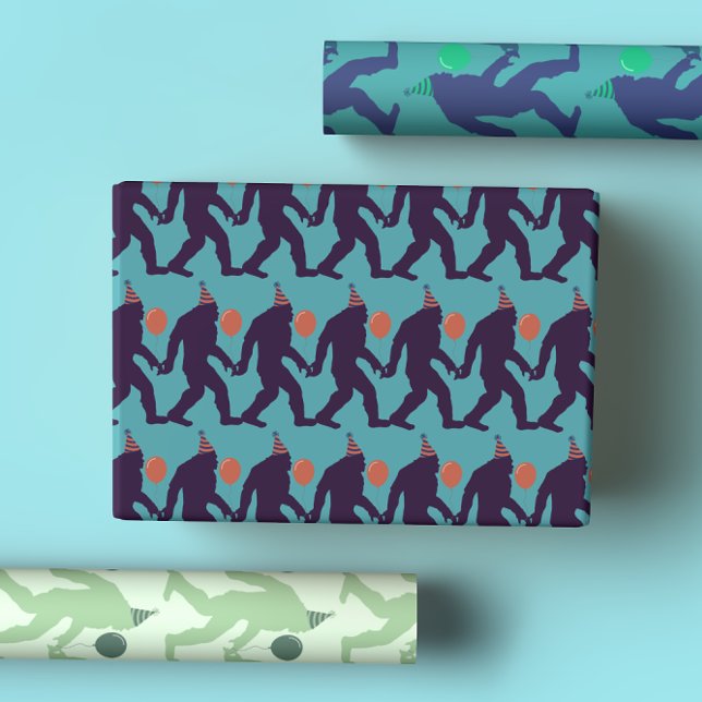 Hoja De Papel De Regalo Pie grande de cumpleaños brillante y adorable (Subido por el creador)