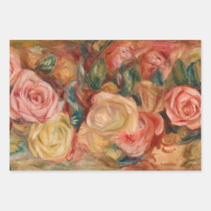 Hoja De Papel De Regalo Pierre-Auguste Renoir - Rosas